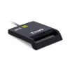 Leitor de Cartões TooQ - DNIe SIM DNIe SIM USB-C - Preto - TQR-211B