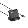 Kontrolsat - TooQ Card Reader - DNIe VISION USB 2.0 - Black - TQR-220B