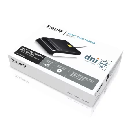 Kontrolsat - TooQ Citizen Card Reader - White - TQR-210B Kontrolsat - TooQ Citizen Card Reader - White - TQR-210B