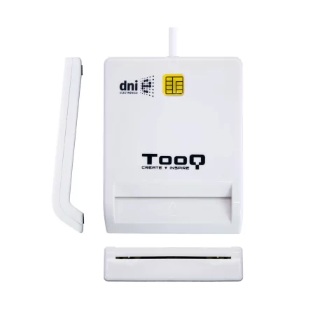 Kontrolsat - TooQ Citizen Card Reader - White - TQR-210W Kontrolsat - TooQ Citizen Card Reader - White - TQR-210W