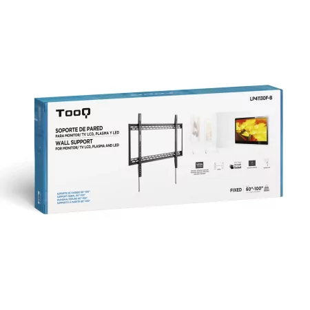 Kontrolsat - Soporte de pared fijo tooq lp41130f-b para tv de 60-1 Kontrolsat - Soporte de pared fijo tooq lp41130f-b para tv de 60-1
