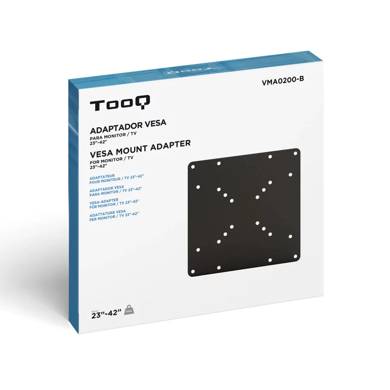 Kontrolsat - Adaptador para Suporte de Parede TooQ - 23" / 42" - Preto - VMA0200-B