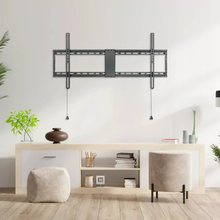 Kontrolsat - TooQ Wall Mount - for Screens - 43" / 90" - Black - LP4390F-B Kontrolsat - TooQ Wall Mount - for Screens - 43" / 90" - Black - LP4390F-B