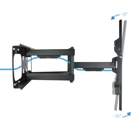 Kontrolsat - Suporte de Parede TooQ - P/ Ecrã - 43" / 90" - Preto - LP3790TN-B Kontrolsat - Suporte de Parede TooQ - P/ Ecrã - 43" / 90" - Preto - LP3790TN-B
