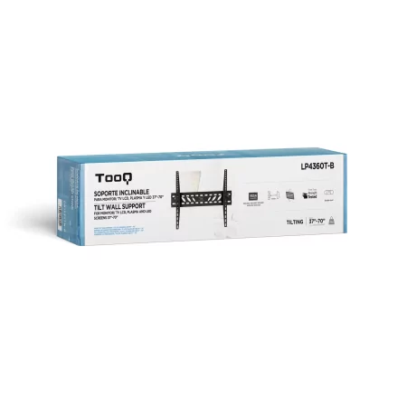 Kontrolsat - Suporte de Parede TooQ - P/ Ecrãs - 37" / 70" - Preto - LP4360T-B Kontrolsat - Suporte de Parede TooQ - P/ Ecrãs - 37" / 70" - Preto - LP4360T-B