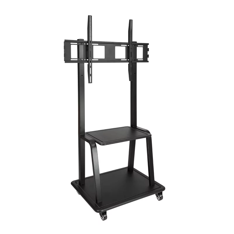 Kontrolsat - Suporte de Chão TooQ - C/ Rodas - P/ Ecrãs - 37" / 100" - Preto - FS20100M-B