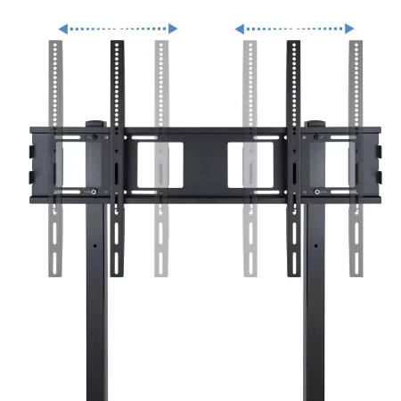 Kontrolsat - Suporte de Chão TooQ - C/ Rodas - P/ Ecrãs - 37" / 100" - Preto - FS20100M-B