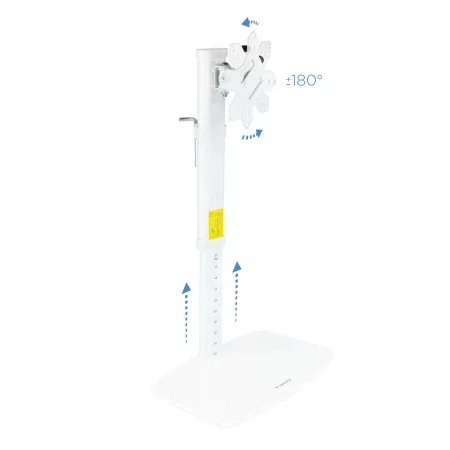 Kontrolsat - Suporte de Mesa TooQ - P/ Ecrãs - 17" - 27" - Branco - DB1127TN-W Kontrolsat - Suporte de Mesa TooQ - P/ Ecrãs - 17" - 27" - Branco - DB1127TN-W