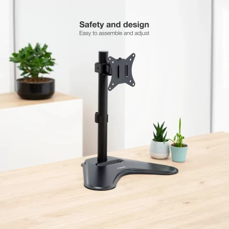 Kontrolsat - TooQ Table Stand - For Screen - 17" / 32" - Black - DB1701TN-B Kontrolsat - TooQ Table Stand - For Screen - 17" / 32" - Black - DB1701TN-B