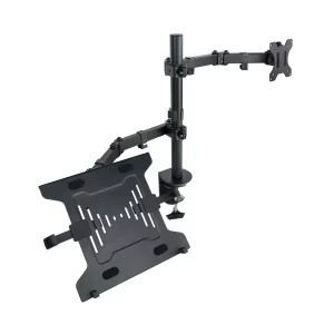 Kontrolsat - TooQ Desktop Stand - For Screen + Laptop - 13" / 32" - Black - DB1200TN-B