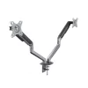 Suporte de Mesa TooQ - P/ 2 Ecrãs - 17" / 32" - DB4132TNR-G