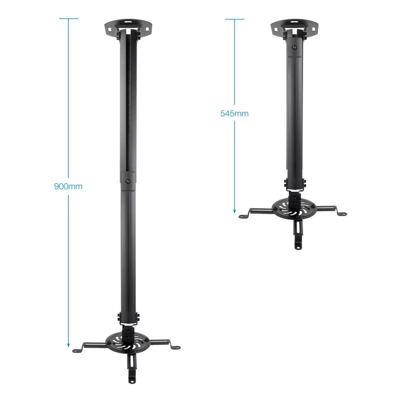 Kontrolsat - Suporte de Teto TooQ - P/ Projetores - Preto - PJ3030TN-B