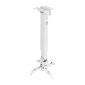 Kontrolsat - TooQ Ceiling Bracket - For Projectors - White - PJ2012T-W