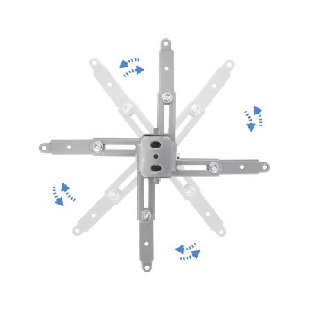 Kontrolsat - TooQ Ceiling Bracket - For Projectors - Silver - PJ2012T-S Kontrolsat - TooQ Ceiling Bracket - For Projectors - Silver - PJ2012T-S
