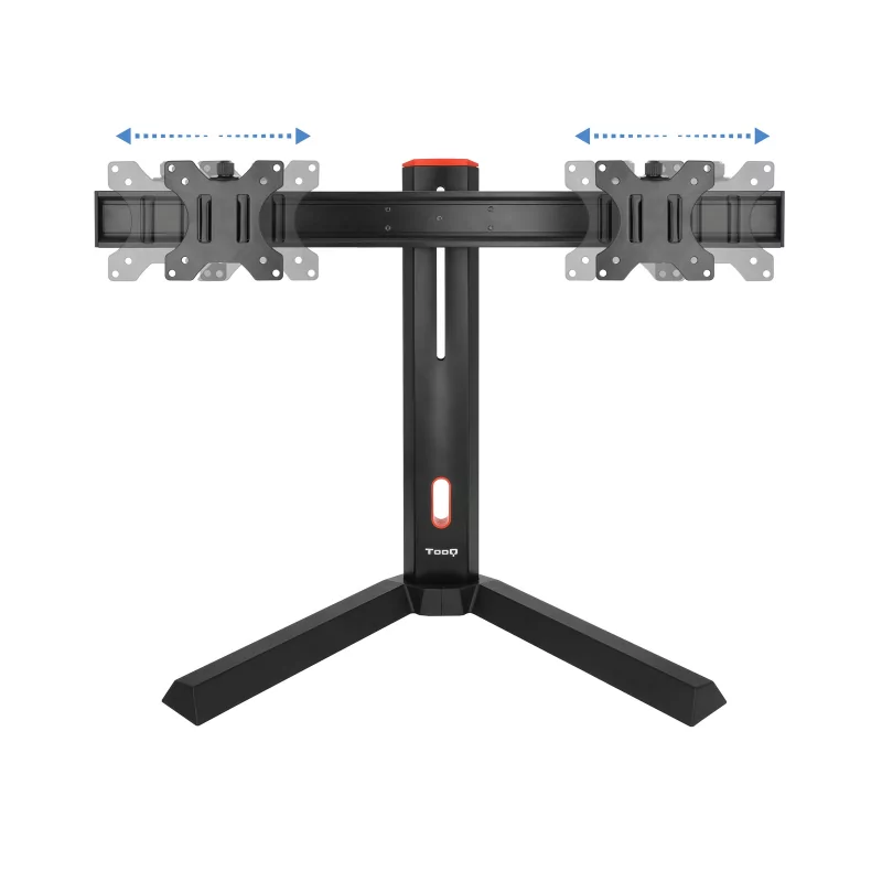 Kontrolsat - TooQ Table Stand - For 2 Screens - 17" / 27" - DB1402TN-B