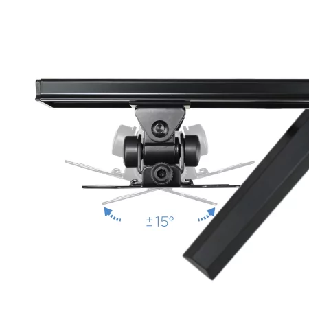 Kontrolsat - TooQ Table Stand - For 2 Screens - 17" / 27" - DB1402TN-B Kontrolsat - TooQ Table Stand - For 2 Screens - 17" / 27" - DB1402TN-B