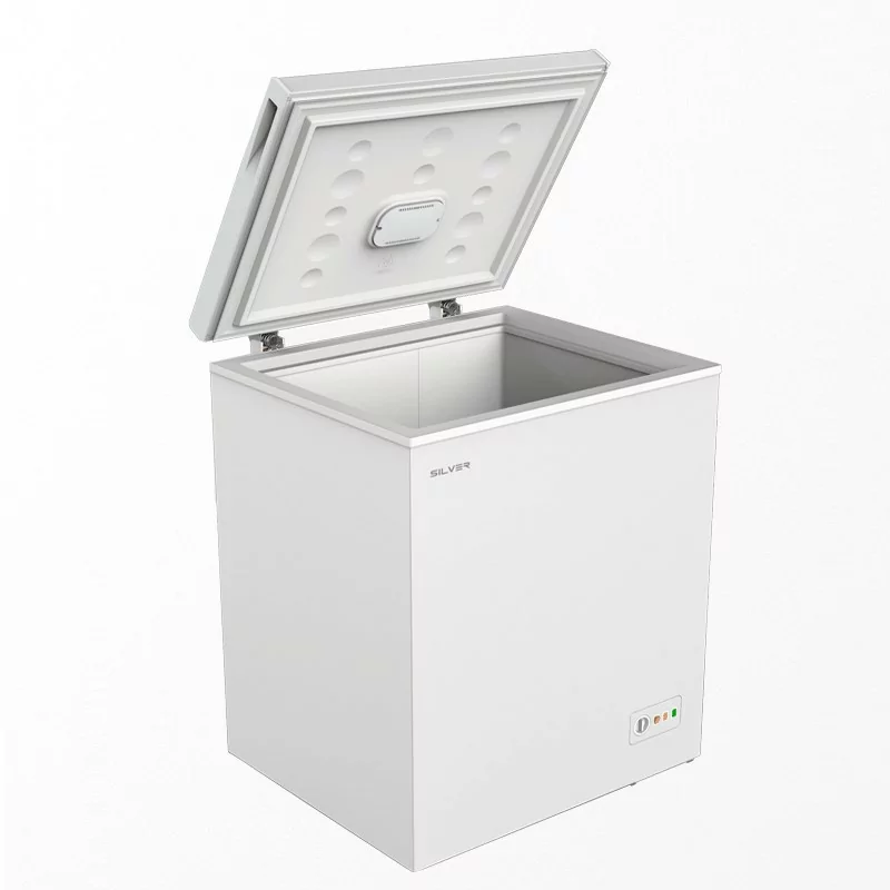 Silver Chest Freezer - A+/ F - 144L