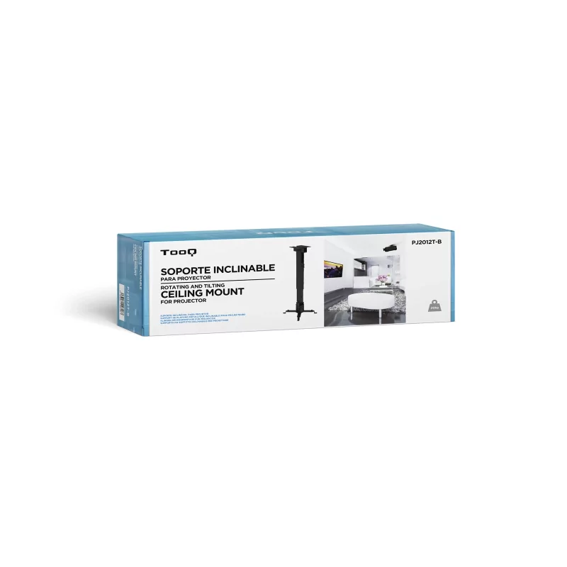 Kontrolsat - Suporte de Teto TooQ - P/ Projetores - Preto - PJ2012T-B