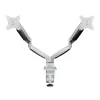 Soporte de Mesa Articulado TooQ - 2 Pantallas - 13" / 32" - Plateado - DB3132TNR-S
