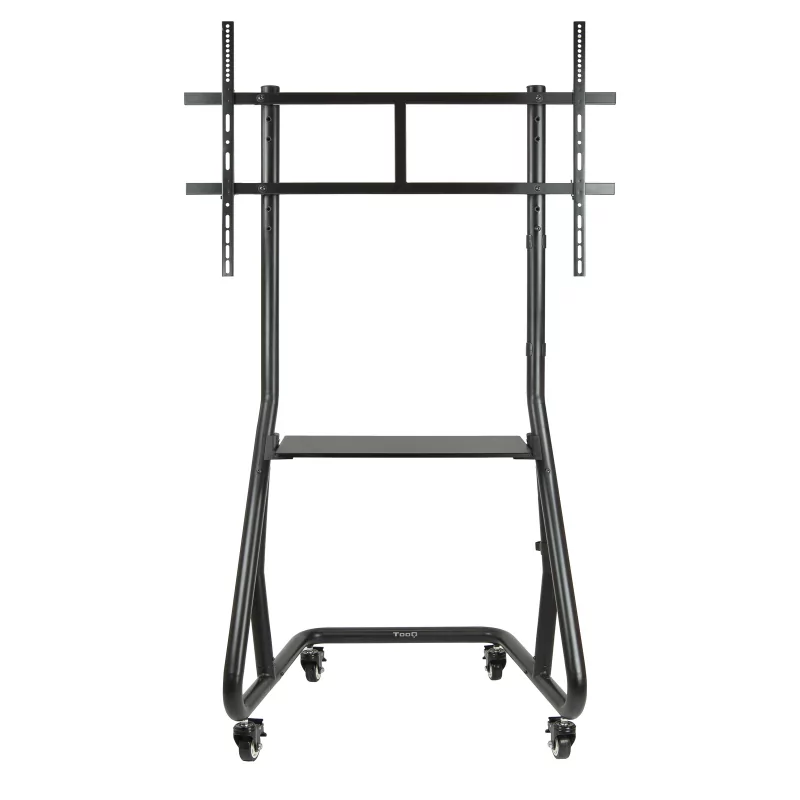Kontrolsat - TooQ Mobile Floor Stand - 1 Screen - 60" / 105" - With Shelf - Black - FS20200M-B