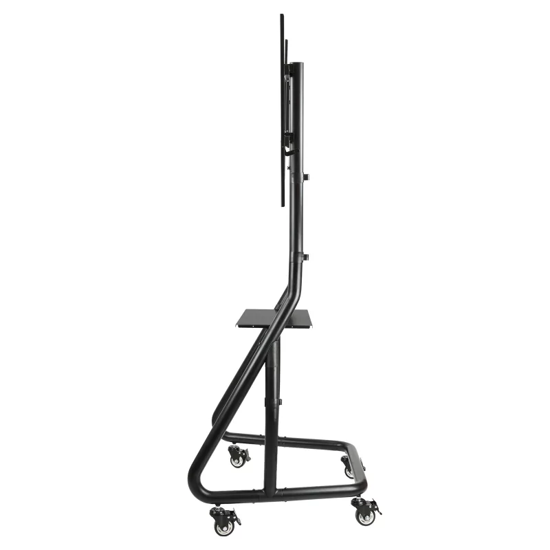 Kontrolsat - Suporte de Chão Móvel TooQ - 1 Ecrã - 60" / 105" - C/ Prateleira - Preto - FS20200M-B