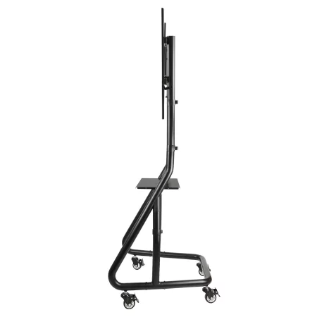 Kontrolsat - Suporte de Chão Móvel TooQ - 1 Ecrã - 60" / 105" - C/ Prateleira - Preto - FS20200M-B Kontrolsat - Suporte de Chão Móvel TooQ - 1 Ecrã - 60" / 105" - C/ Prateleira - Preto - FS20200M-B