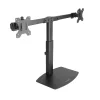 Soporte de Mesa Articulado TooQ - 2 Pantallas - 17" / 27" - Negro - DB1727TN-B