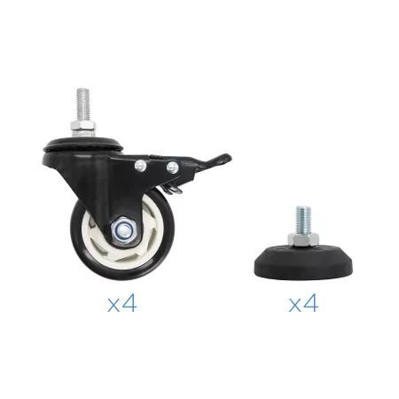 Kontrolsat - Suporte de Chão Móvel TooQ - 1 Ecrã - 60" / 105" - C/ Prateleira - Preto - FS20200M-B Kontrolsat - Suporte de Chão Móvel TooQ - 1 Ecrã - 60" / 105" - C/ Prateleira - Preto - FS20200M-B