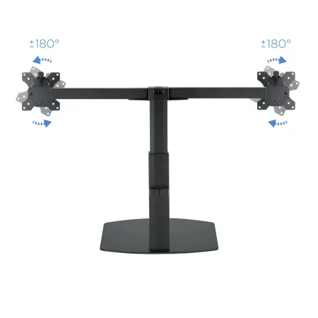 Kontrolsat - Suporte de Mesa Articulado TooQ - 2 Ecrãs - 17" / 27" - Preto - DB1727TN-B Kontrolsat - Suporte de Mesa Articulado TooQ - 2 Ecrãs - 17" / 27" - Preto - DB1727TN-B