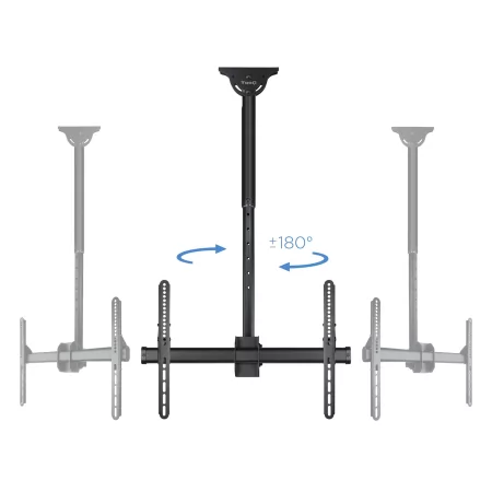 Kontrolsat - TooQ Extendable Ceiling Mount - 1 Screen - 37" / 70" - Black - LPCE1170TSLI-B Kontrolsat - TooQ Extendable Ceiling Mount - 1 Screen - 37" / 70" - Black - LPCE1170TSLI-B