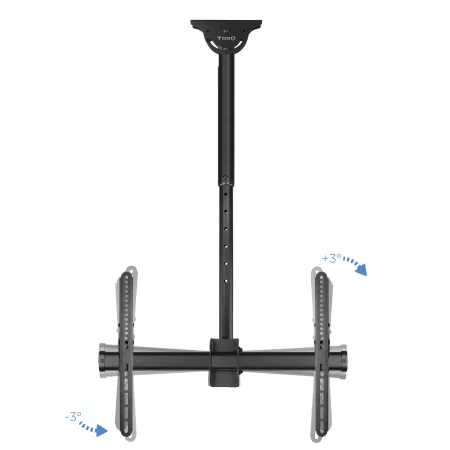 Kontrolsat - Suporte de Teto Extensível TooQ - 1 Ecrã - 37" / 70" - Preto - LPCE1170TSLI-B Kontrolsat - Suporte de Teto Extensível TooQ - 1 Ecrã - 37" / 70" - Preto - LPCE1170TSLI-B