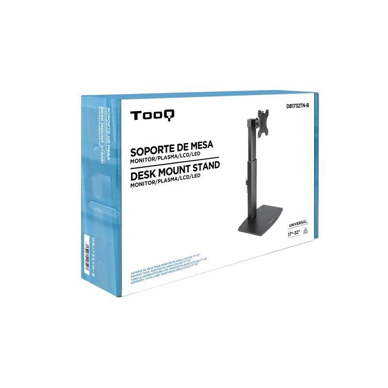 Kontrolsat - Suporte de Mesa TooQ - 17" / 32" - Preto - DB1732TN-B