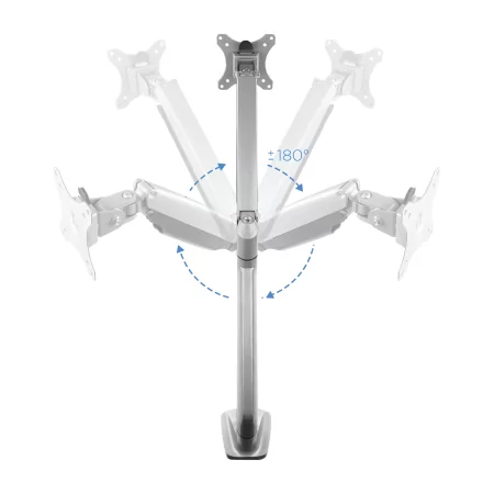 Kontrolsat - TooQ Table Stand - 13" / 32" - Silver - DB3032TNR-S Kontrolsat - TooQ Table Stand - 13" / 32" - Silver - DB3032TNR-S