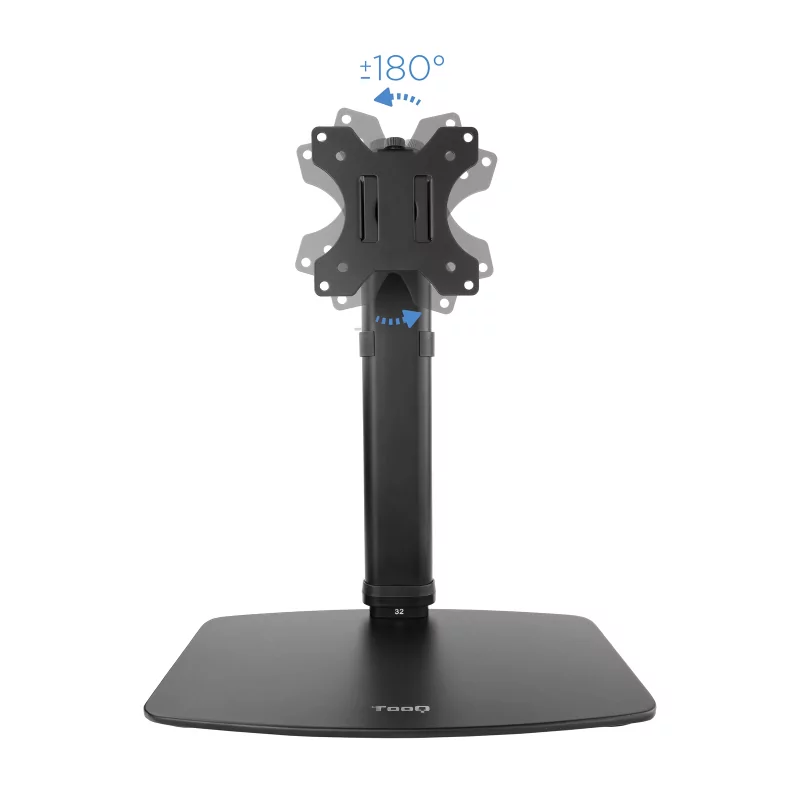 Kontrolsat - Suporte de Mesa TooQ - 17" / 27" - Preto - DB1127TN-B