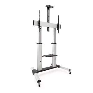 Kontrolsat - Suporte de Chão TooQ - C/ Rodas - 60" / 100" - Alumínio - FS20300M-B