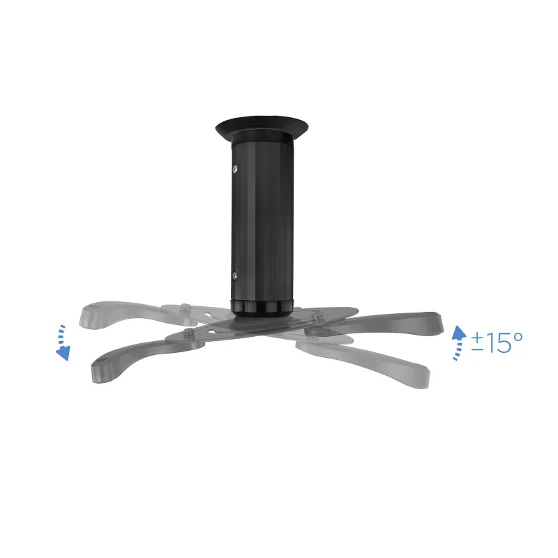Kontrolsat - Suporte de Teto TooQ - P/ Projetores - Preto - PJ1010TN-B