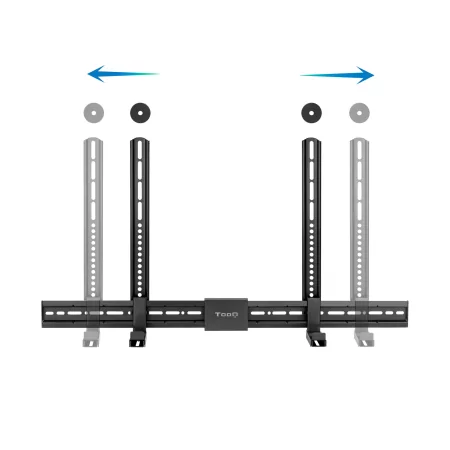 Kontrolsat - Suporte de Barra de Som / TV TooQ - Vesa 800x400 - Preto - TQSBM-01