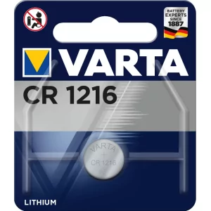 Kontrolsat - Pilha CR1216 Varta - Lítio - 3v