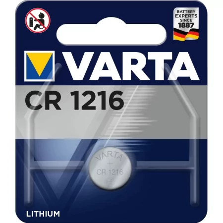 Kontrolsat - Pilha CR1216 Varta - Lítio - 3v Kontrolsat - Pilha CR1216 Varta - Lítio - 3v