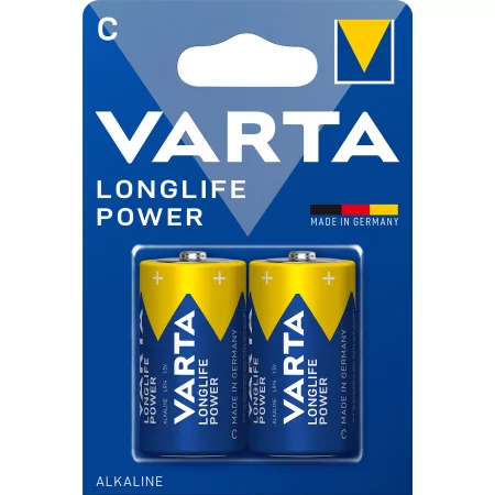 Kontrolsat - Pilhas LR14 Varta - Alcalina - LongLife Power - 1.5v Kontrolsat - Pilhas LR14 Varta - Alcalina - LongLife Power - 1.5v