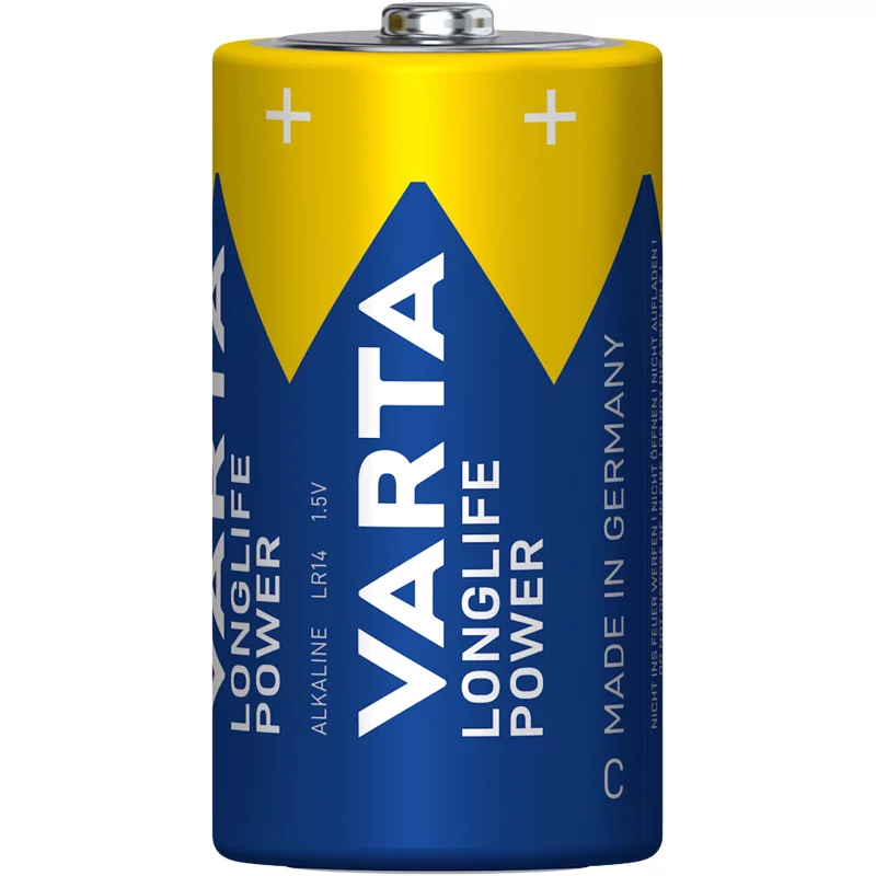 Kontrolsat - Pilhas LR14 Varta - Alcalina - LongLife Power - 1.5v