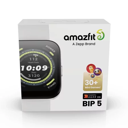 Kontrolsat - Amazfit Bip 5 Smartwatch - 1.91" - White - 300 mAh Kontrolsat - Amazfit Bip 5 Smartwatch - 1.91" - White - 300 mAh