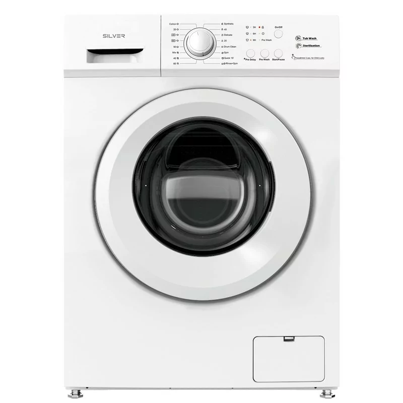 Silver Washing Machine - 8Kg 1400RPM - White - IPML81400_2 Silver Washing Machine - 8Kg 1400RPM - White - IPML81400_2