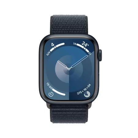 Kontrolsat - Apple Watch Series 9 GPS + Cellular Midnight Aluminum | Sport Loop Midnight Bracelet (45mm) Kontrolsat - Apple Watch Series 9 GPS + Cellular Midnight Aluminum | Sport Loop Midnight Bracelet (45mm)