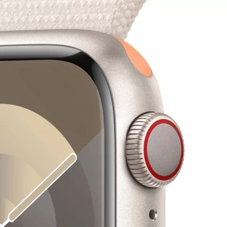 Kontrolsat - Apple Watch Series 9 GPS + Cellular Aluminum Starlight | Sport Loop Starlight Bracelet (41mm) Kontrolsat - Apple Watch Series 9 GPS + Cellular Aluminum Starlight | Sport Loop Starlight Bracelet (41mm)