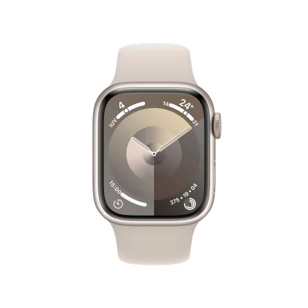 Kontrolsat - Apple Watch Series 9 GPS + Cellular Alumínio Luz das Estrelas | Bracelete Sport Luz das Estrelas - S/M (41mm) Kontrolsat - Apple Watch Series 9 GPS + Cellular Alumínio Luz das Estrelas | Bracelete Sport Luz das Estrelas - S/M (41mm)