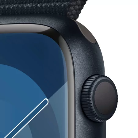 Kontrolsat - Apple Watch Series 9 GPS Midnight Aluminum | Sport Loop Midnight Bracelet (45mm) Kontrolsat - Apple Watch Series 9 GPS Midnight Aluminum | Sport Loop Midnight Bracelet (45mm)