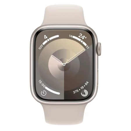 Kontrolsat - Apple Watch Series 9 GPS Alumínio Luz das Estrelas | Bracelete Sport Luz das Estrelas - M/L (45mm) Kontrolsat - Apple Watch Series 9 GPS Alumínio Luz das Estrelas | Bracelete Sport Luz das Estrelas - M/L (45mm)