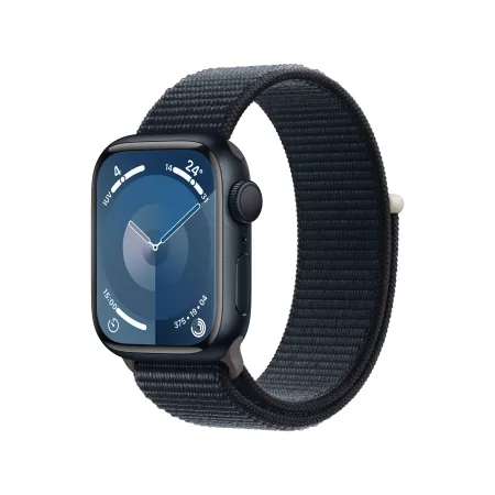 Kontrolsat - Apple Watch Series 9 GPS Midnight Aluminum | Sport Loop Midnight Bracelet (41mm) Kontrolsat - Apple Watch Series 9 GPS Midnight Aluminum | Sport Loop Midnight Bracelet (41mm)