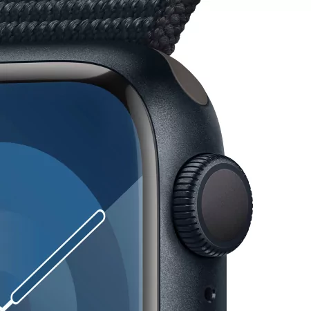 Kontrolsat - Apple Watch Series 9 GPS Midnight Aluminum | Sport Loop Midnight Bracelet (41mm) Kontrolsat - Apple Watch Series 9 GPS Midnight Aluminum | Sport Loop Midnight Bracelet (41mm)